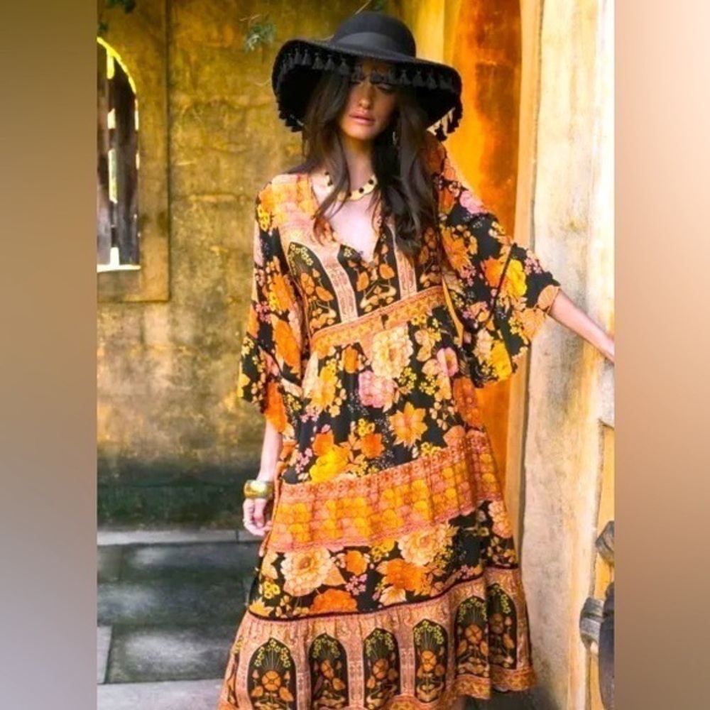 Nine Lives Bazaar Grace Midi Dress